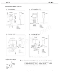 2SK3431-Z-E1-AZ Datasheet Page 9