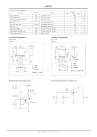 2SK3821-E Datasheet Pagina 2