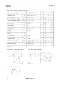 2SK3943-ZP-E1-AY Datasheet Page 4