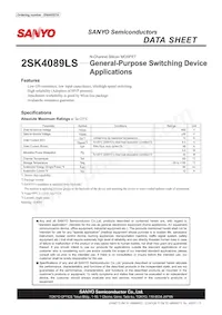 2SK4089LS Datasheet Copertura