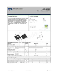 AO4202L Datasheet Cover