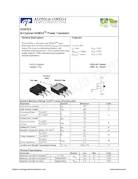 AOI452A Datasheet Cover