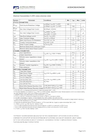 AOI4C60 Datasheet Page 2