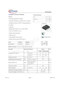 BSO064N03S Datasheet Cover