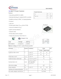 BSO104N03S Datasheet Cover