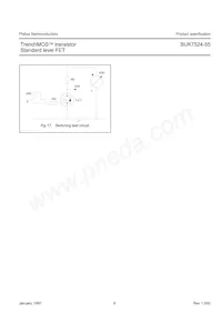 BUK7524-55 Datasheet Page 6
