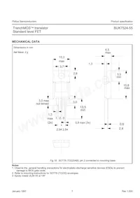 BUK7524-55 Datasheet Page 7