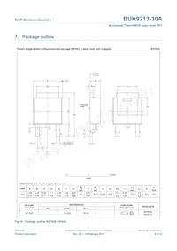 BUK9213-30A Datasheet Page 9