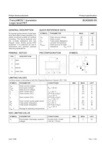 BUK9880-55 Datasheet Copertura