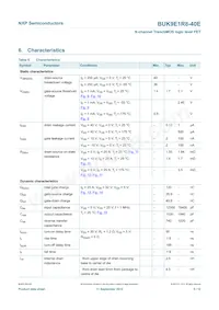 BUK9E1R8-40E Datasheet Page 5