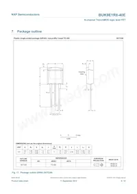 BUK9E1R8-40E Datasheet Page 9