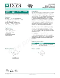 CPC3710C Datasheet Cover