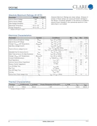 CPC3730C Datasheet Page 2