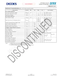 DMN2027LK3-13 Datasheet Page 4
