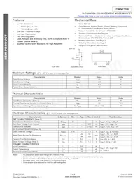 DMN2104L-7 Datenblatt Cover