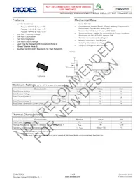 DMN3052L-7 Datasheet Cover
