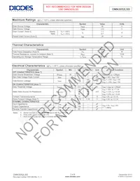 DMN3052LSS-13 Datasheet Pagina 2