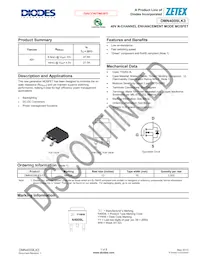 DMN4009LK3-13 Datasheet Cover