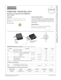 FDD6776A Datasheet Cover