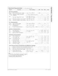 FQD5N50CTM-WS Datasheet Page 2