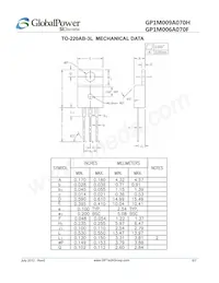 GP1M009A070F Datasheet Page 6