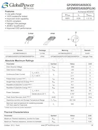 GP2M005A060PGH Datasheet Cover