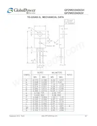 GP2M010A065H Datasheet Page 6