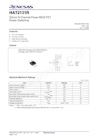 HAT2131R-EL-E Datasheet Page 3