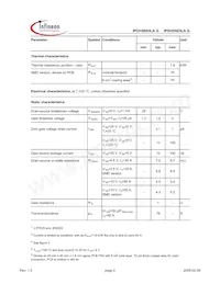 IPD5N03LAG Datasheet Page 2