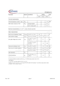 IPP04N03LB G Datasheet Page 2