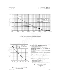 IRF1405ZTRR Datasheet Page 7