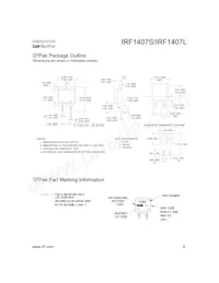 IRF1407STRR Datasheet Page 9