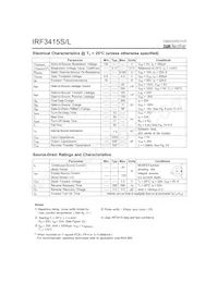 IRF3415STRR Datasheet Page 2