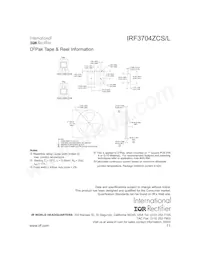 IRF3704ZCS Datasheet Page 11