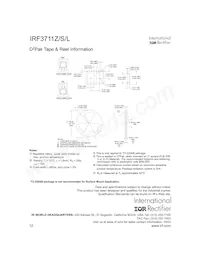 IRF3711ZSTRR Datasheet Page 12