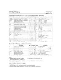 IRF520NSTRR Datenblatt Seite 2