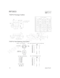 IRF5803TR Datasheet Page 8