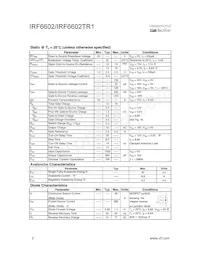 IRF6602 Datasheet Page 2