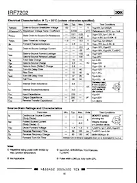 IRF7202TR Datasheet Page 2