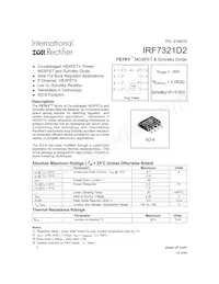 IRF7321D2TR Datasheet Cover