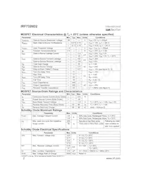 IRF7326D2 Datasheet Page 2
