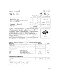IRF7353D1TR Datenblatt Cover