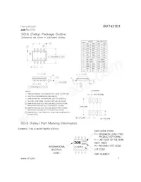 IRF7421D1TR Datasheet Page 7