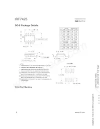 IRF7425TR Datasheet Page 8
