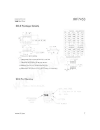 IRF7453TR Datasheet Page 7