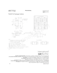 IRF7702TR Datasheet Page 8