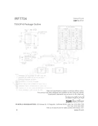 IRF7704TR Datasheet Page 8