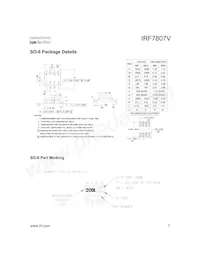 IRF7807VTR Datasheet Page 7