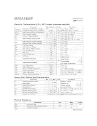 IRFBA1405P Datasheet Page 2