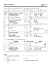 IRFI9Z34N Datasheet Page 2